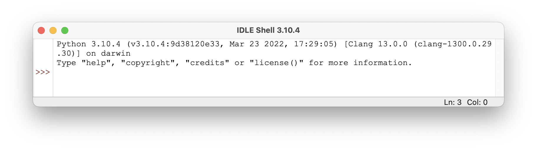 Idle