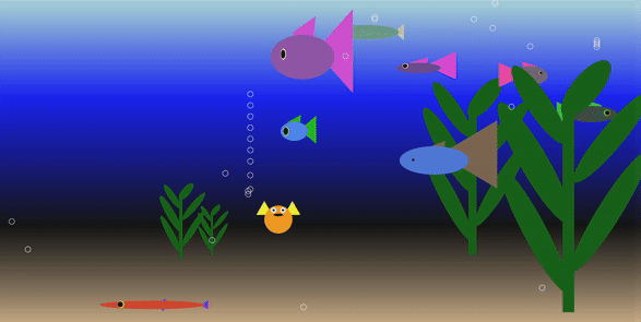 sample animation created by CS 1110 student
