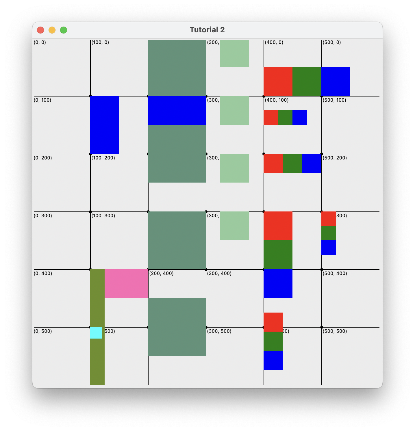 stack_of_squares function output