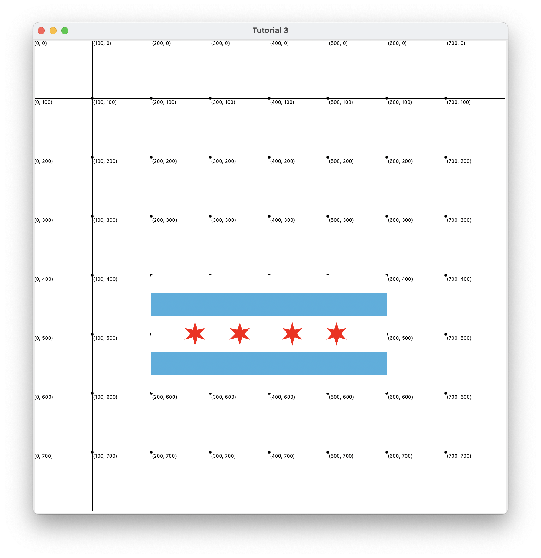 sample chicago flag